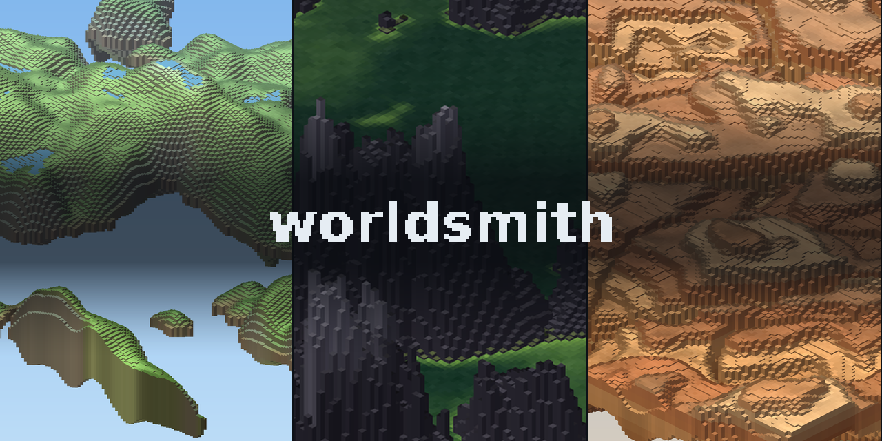Worldsmith terrain renders
